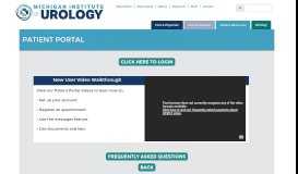 
							         Patient Portal – Michigan Institute of Urology								  
							    