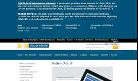 
							         Patient Portal | Midland Health								  
							    