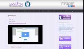 
							         Patient Portal | Morton Comprehensive Health Services								  
							    
