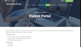 
							         Patient Portal - My Health Record - Genesis Community Health, Inc.								  
							    