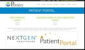 
							         Patient Portal - My Primary Health Solutions								  
							    