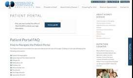 
							         Patient Portal | Nephrology and Hypertension Specialists								  
							    