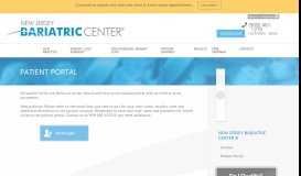 
							         Patient Portal - New Jersey Bariatric Center								  
							    