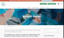 
							         Patient Portal | New York Vision Group								  
							    