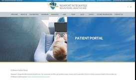 
							         Patient Portal - Newport Integrated Behavioral Health Care								  
							    