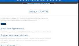 
							         Patient Portal - Northern Ophthalmic Associates								  
							    