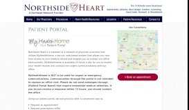 
							         Patient Portal - Northside Heart								  
							    