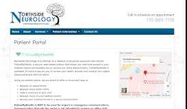
							         Patient Portal - Northside Neurology								  
							    