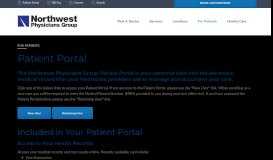 
							         Patient Portal | Northwest Texas Physician Group								  
							    