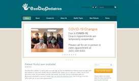 
							         Patient Portal now available! - East Bay Pediatrics Home - East Bay ...								  
							    
