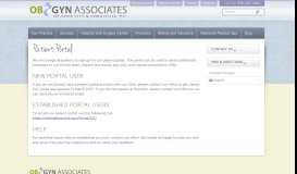 
							         Patient Portal | OB Gyn Associates | Obstetric and Gynecologic ...								  
							    