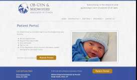 
							         Patient Portal - OB-GYN Associates of Ithaca								  
							    