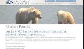 
							         Patient Portal | Ophthalmic Associates - Eye Doctors in Anchorage ...								  
							    