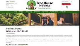 
							         Patient Portal | Orlando, FL | Tree House Pediatrics								  
							    