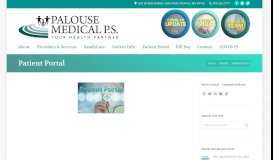 
							         Patient Portal – Palouse Medical								  
							    