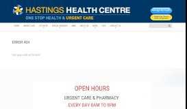 
							         Patient Portal - Patient User Guide - The Hastings Health Centre								  
							    