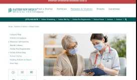 
							         Patient Portal | Patients & Visitors - Eastern New Mexico Medical Center								  
							    