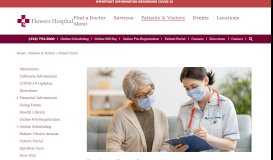 
							         Patient Portal | Patients & Visitors - Flowers Hospital								  
							    