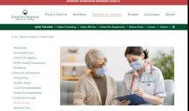 
							         Patient Portal | Patients & Visitors - Longview								  
							    