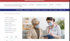 
							         Patient Portal | Patients & Visitors - Medical Center Enterprise								  
							    