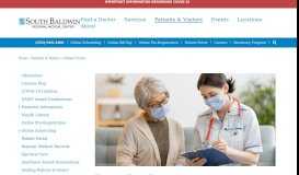 
							         Patient Portal | Patients & Visitors - South Baldwin Regional Medical ...								  
							    