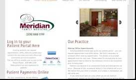 
							         Patient Portal & Payments - Meridian Family Medicine								  
							    