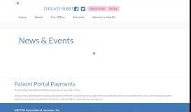 
							         Patient Portal Payments | OBGYN Lancaster | Pay Your Bill Online								  
							    