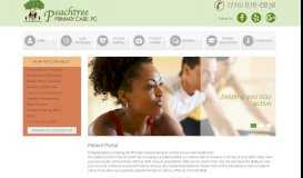 
							         Patient Portal - Peachtree Primary Care								  
							    