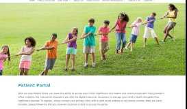 
							         Patient Portal » Pediatric Clinic in Louisiana and Mississippi ...								  
							    