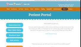 
							         Patient Portal - Pediatrician Fairfax County & Loudoun County, VA								  
							    