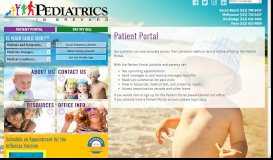 
							         Patient Portal - Pediatrics in Brevard								  
							    