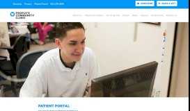 
							         Patient Portal | People's Community Clinic								  
							    