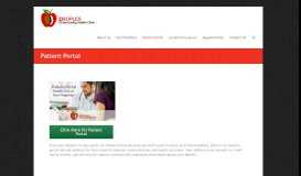 
							         Patient Portal » Peoples Community Health Clinic								  
							    