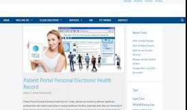 
							         Patient Portal Personal Electronic Health Record - Datanova								  
							    