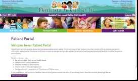 
							         Patient Portal - Physicians to Children								  
							    