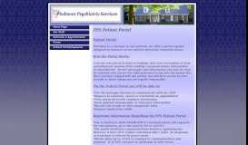 
							         Patient Portal - Piedmont Psychiatric Services								  
							    