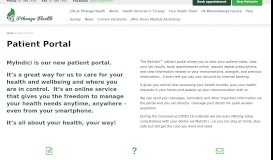 
							         Patient Portal | Pihanga Health								  
							    
