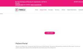 
							         Patient Portal - Pinnacle – Healthcare System								  
							    
