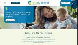 
							         Patient Portal - PortalConnect								  
							    
