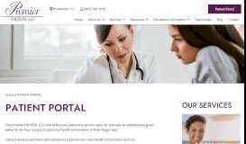 
							         Patient Portal - Premier OB/GYN, LLC								  
							    