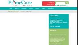 
							         Patient Portal - Prime Care — Family Practice								  
							    
