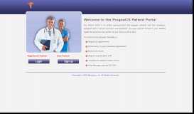 
							         Patient Portal - PrognoCIS Login								  
							    
