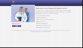 
							         Patient Portal - PrognoCIS								  
							    