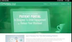 
							         Patient Portal | Psychiatry Cloud								  
							    