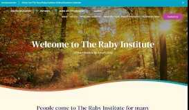 
							         Patient Portal - Raby Institute								  
							    