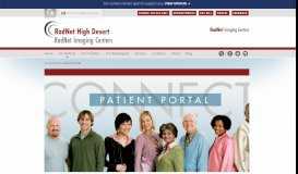 
							         Patient Portal | RadNet High Desert								  
							    