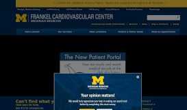 
							         patient portal - records | Frankel Cardiovascular Center | Michigan ...								  
							    