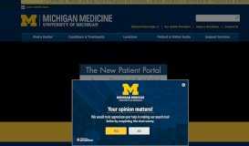 
							         patient portal - records | Michigan Medicine								  
							    