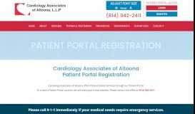 
							         Patient Portal Registration - Altoona Cardiology								  
							    