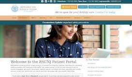 
							         Patient Portal | Reproductive Science Center of New Jersey								  
							    